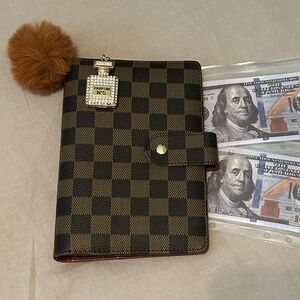 Brown Checkered A6 | Personal Agenda Organizer